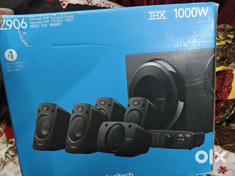 Logitech Z906 5.1 Channel Surround Speaker System home theatre