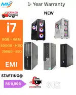 Starting @ 15,999  Cash on home delivery  Free Installations  Desktop