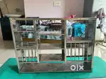 Vinod Stainless Steel Bartan Rack ( Utensil Stand)