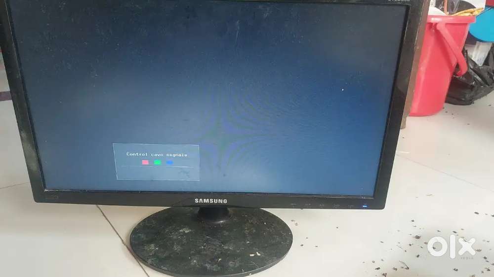 Computer set - moniter cpu printer