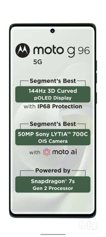Moto G96 8gb Expendables 8gb 256gb 12 din chala hai