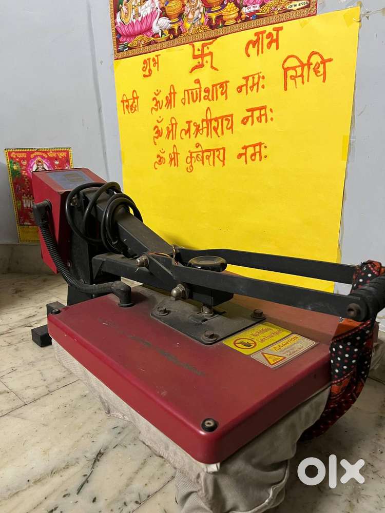 Heat Press Machine for T-Shirt Printing Heavy Duty, Fully Working