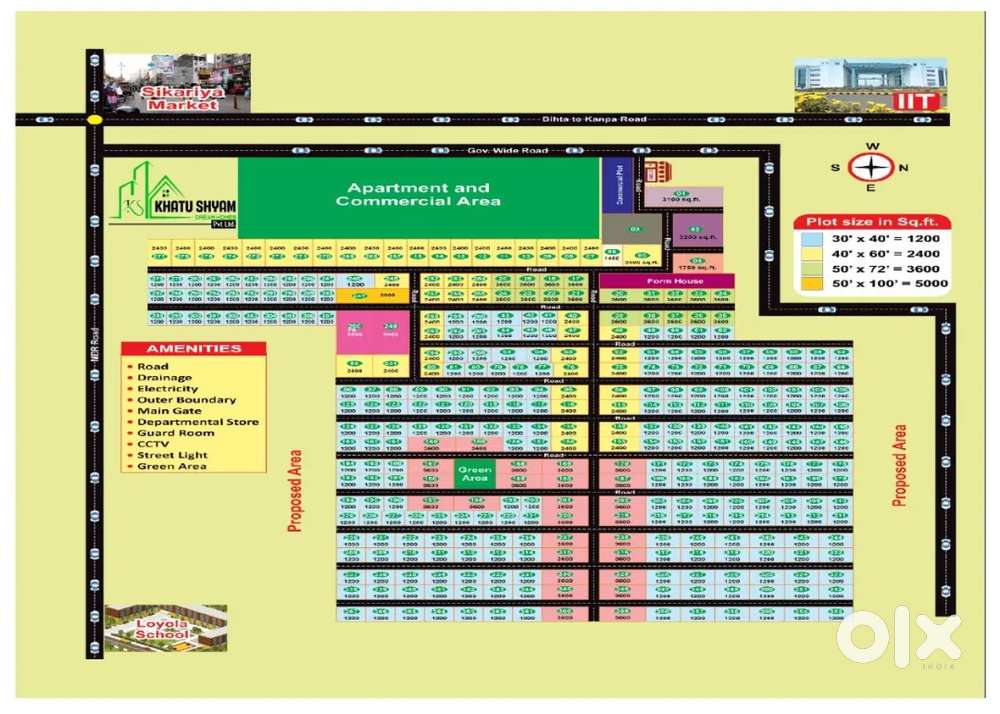 Hometown project by khatu shyam dream homs pvt ltd