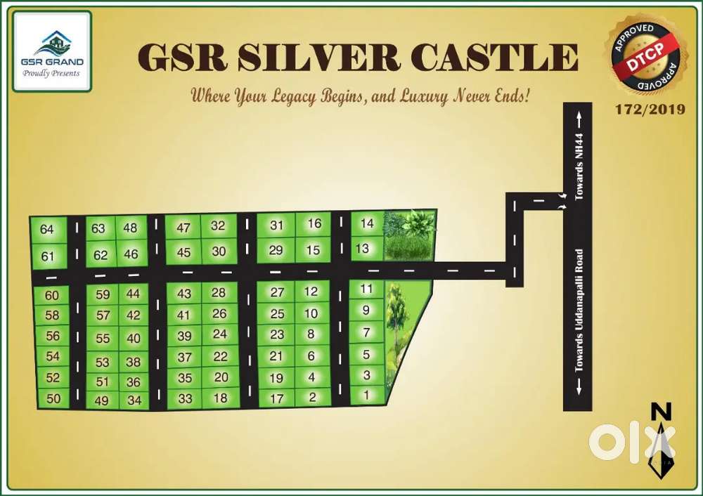 Residential plots