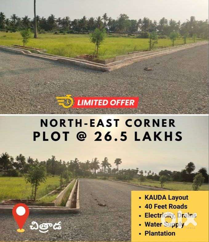 NORTH EAST CORNER PLOT