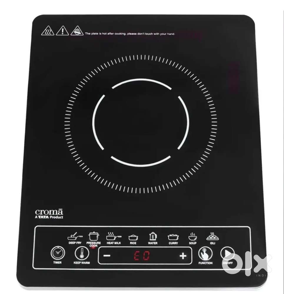 Croma Induction Cooktop  2000 Watts  1 time Use  4 Yrs Warranty