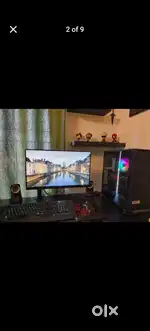 Gaming pc gtx 1070 16gb ram windows 11 pro full set