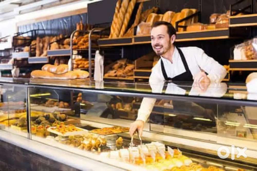 Bakery sales person