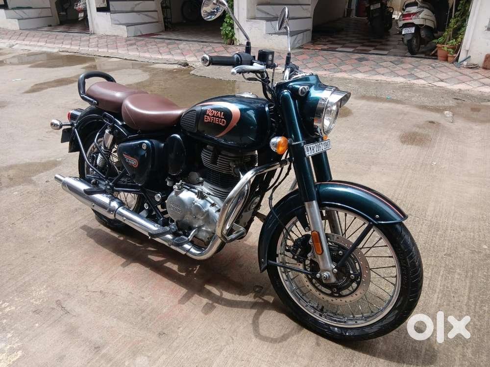 Royal Enfield classic 350 hylcon green