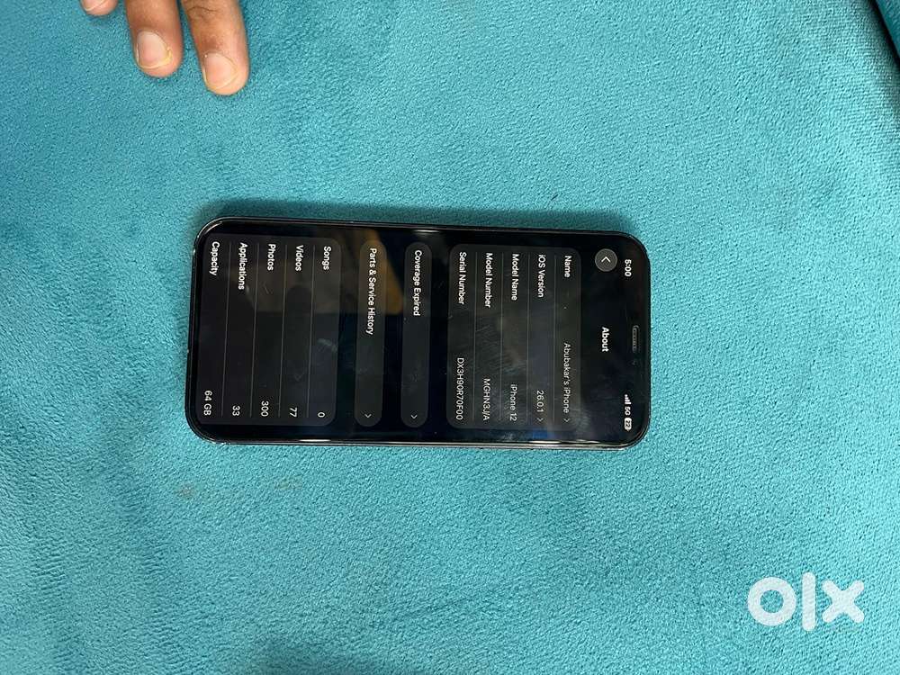 iPhone 12 – 64GB, With Box & Charger