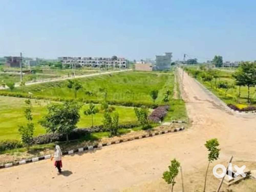 फूल डेवलप सोसाइटी के अंदर प्लांट ले सुल्तानपुर रोड पर बैंक लोन के साथ