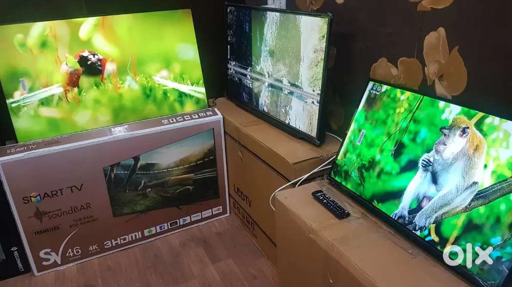 New 32inch smart android led tv crystal clear display Dolby sound