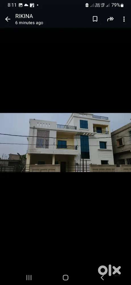 2 bhk house available for rent fitted with 03 nos Celling Fan