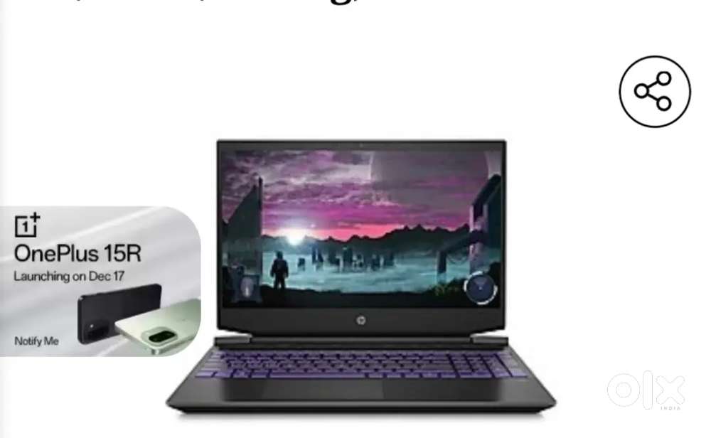 HP Pavilion-15- AMD Ryzen 5  15.6 IncheLaptop (8GB/ONE TB