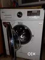 LG fully automatic front loading washing machine