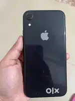 iPhone XR (black colour) with brand new cover