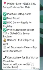 Plot 90 gaj sale