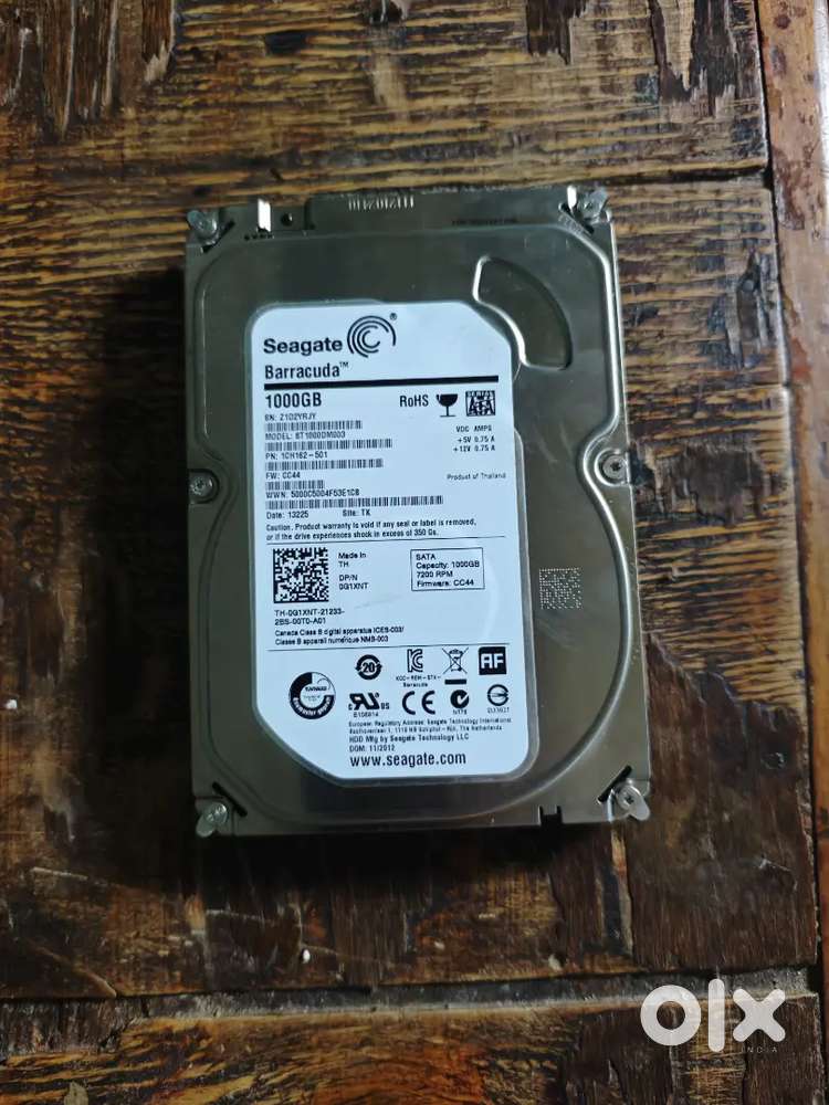 Seagate
Barracuda HARDDISK