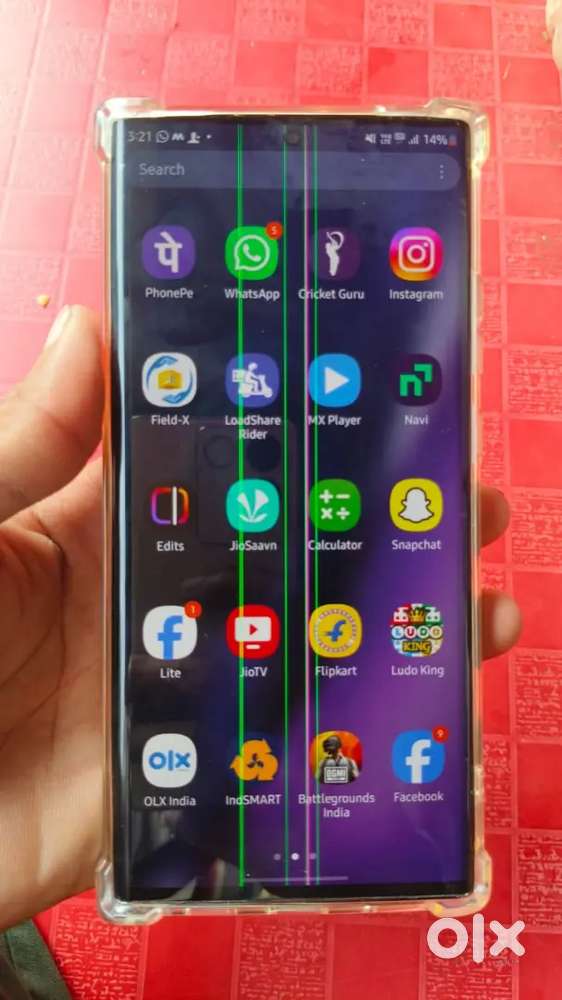 Samsung note 20 ultra ,5g 12gb 256 mein h