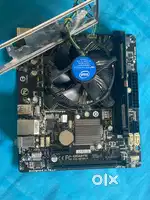 Intel i3 2nd gen processor H61  motherBoard cooler fan kit, good