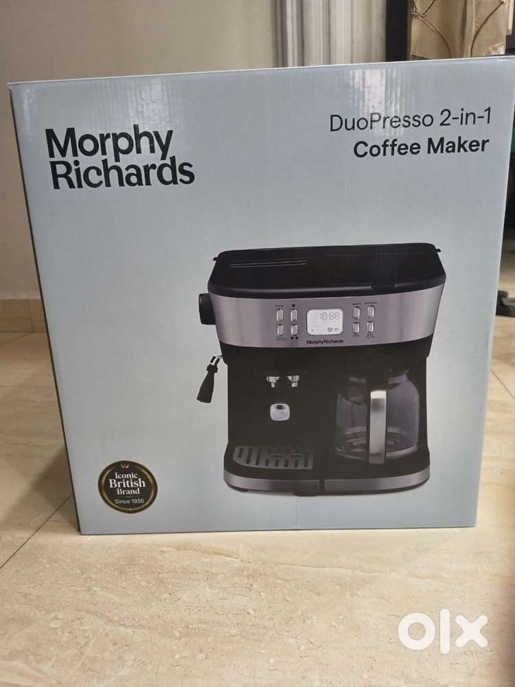 Coffee Maker - Morphy Richards - duo pressi 2-in-1
