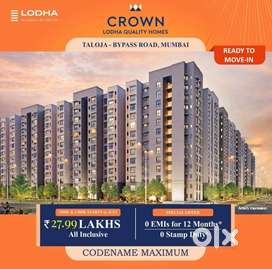 1BHK & 2BHK Flats For Sale in Lodha Crown Taloja