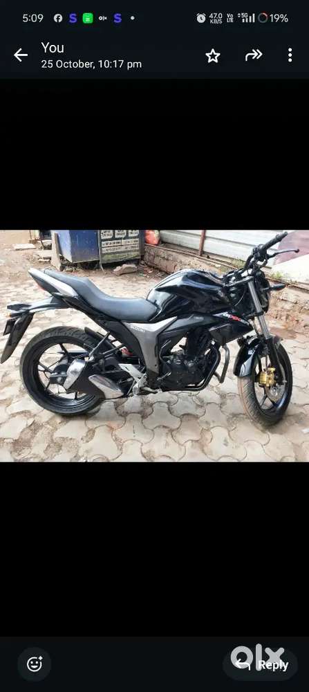 gixxer fresh condition without any work