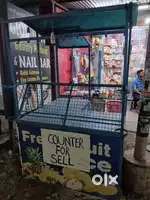 Fruit juice  counter