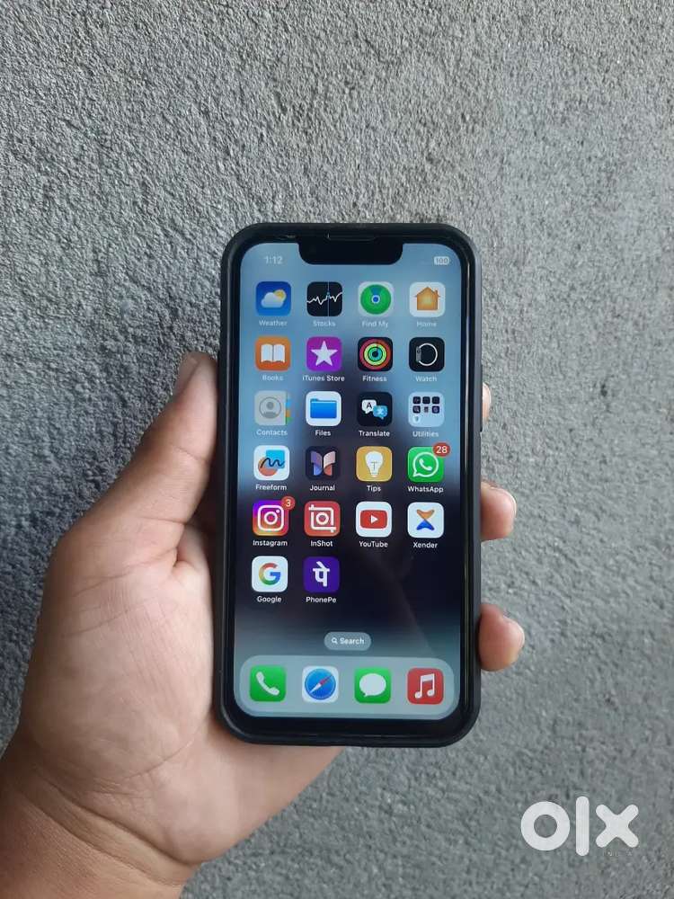 Iphone13 mini 128gb bh=74% display change only trun tru  ok