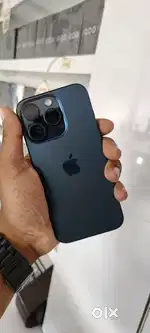 IPHONE 15 PRO 128GB BLUE COLOUR 87 BATTERY HEALTH FULL BOX AVAILABLE