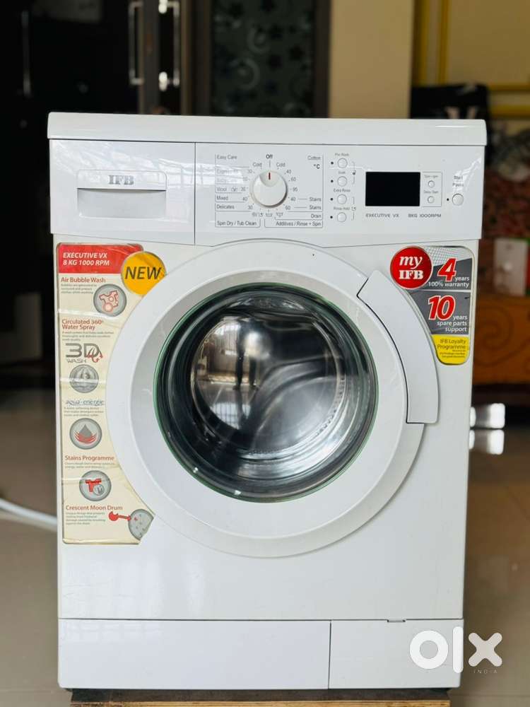 IFB 8kg Fully Auto Front Load Washing Machine White