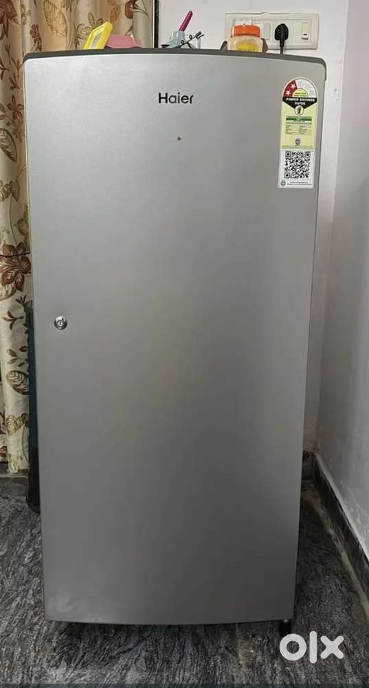 Haier 185L 2 star fridge and two burner stove