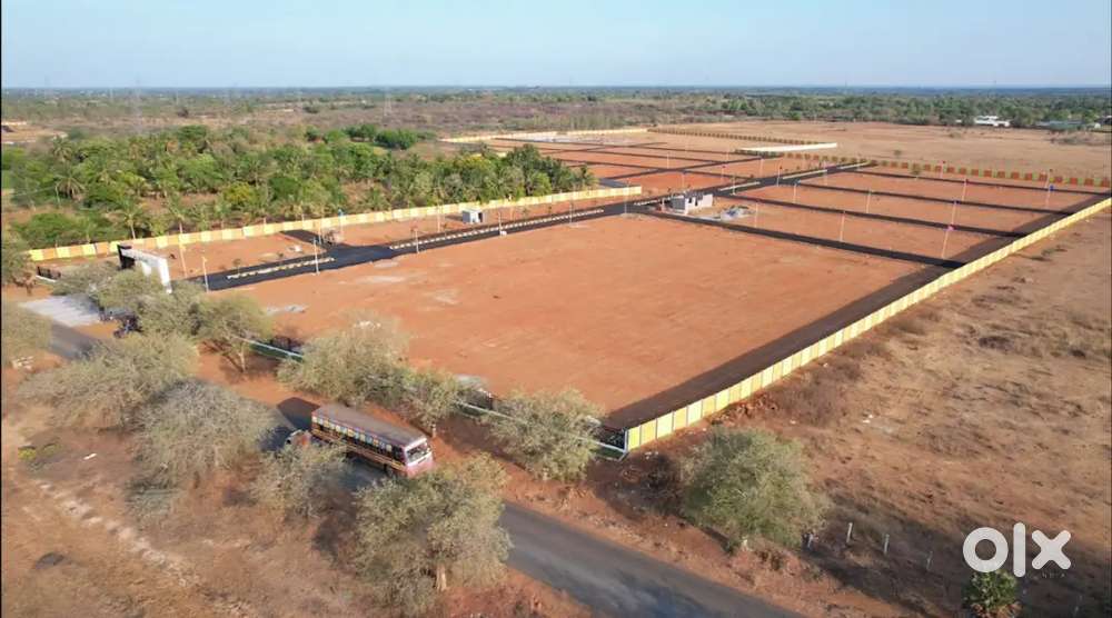 Plots available emi facility nearest keeranur thaluk office