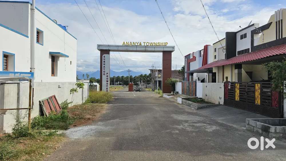 2 BHK house 2 cent DTP East facing Gated project Jothi Nagar  Pollachi