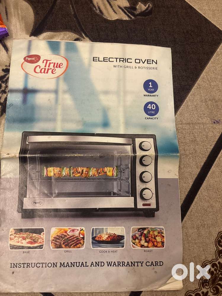 Pigeon otg oven 40 litres capacity
