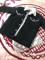 Jacket black denim