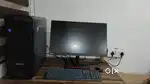 Pc with monitor
