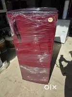 Lg maroon fridge