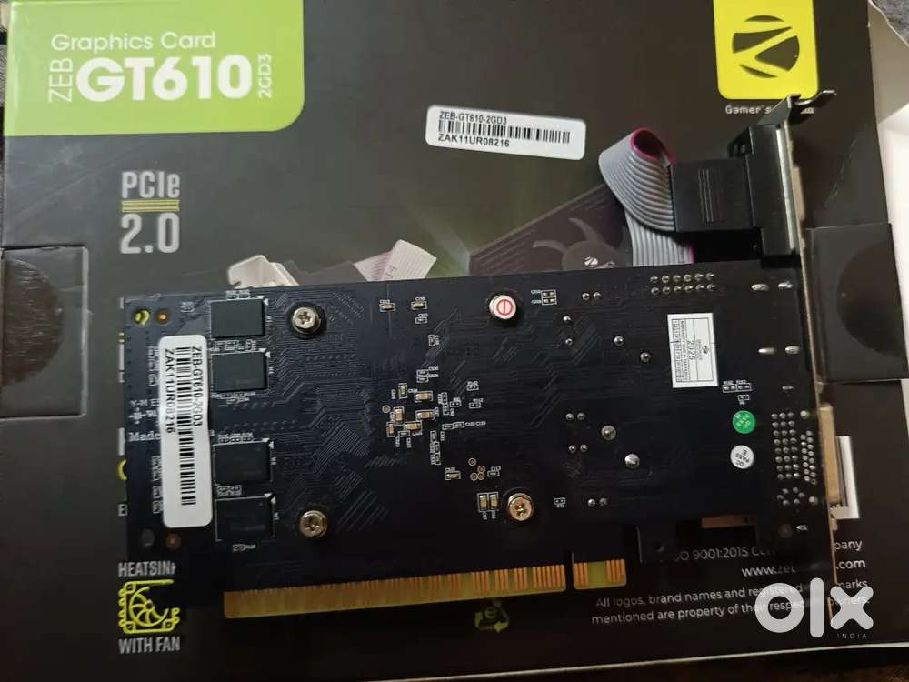 DDR3 graphics card 2GB