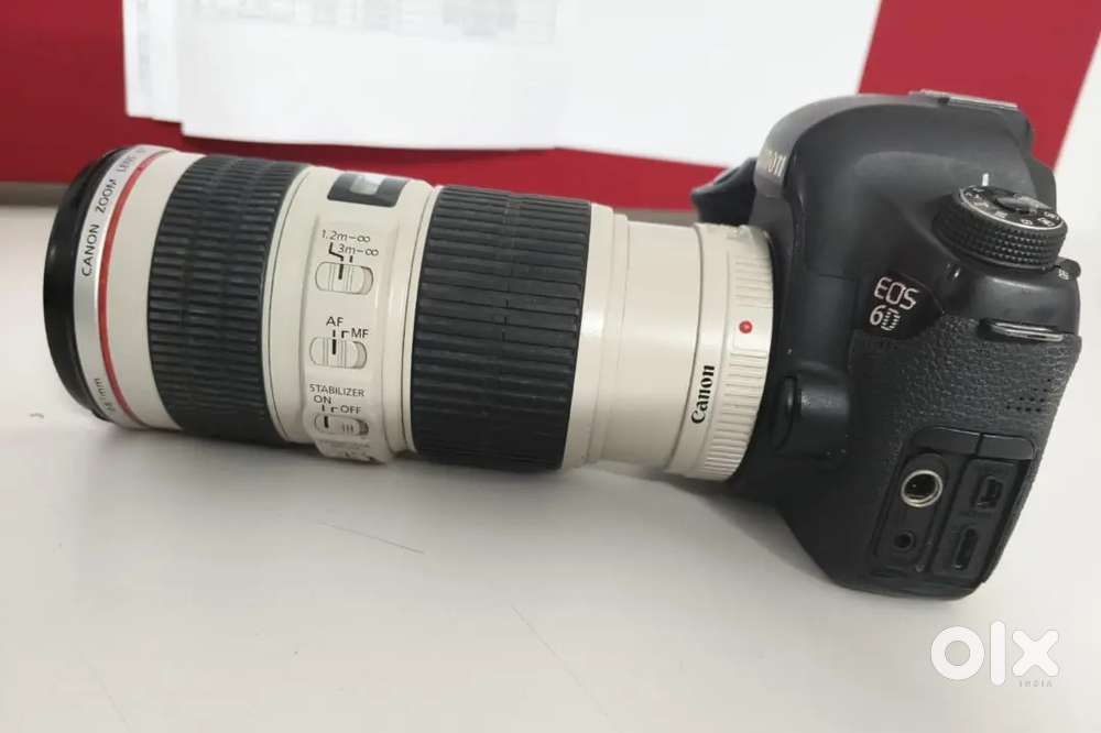 EOS 6D With 70-200 mm lense , 24 - 105mm lense