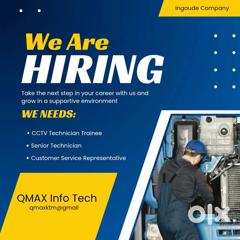 Trainee Technician CCTV AND AUTOMATION