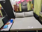4 seater sofa cum bed with storage
