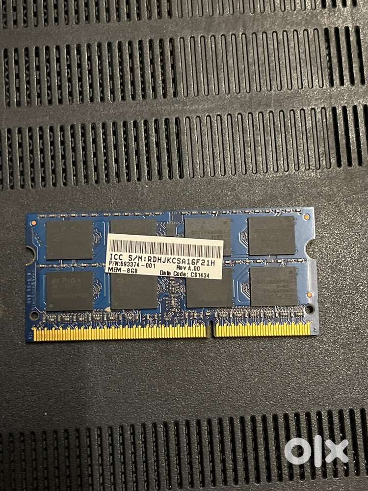 8GB RAM ELPIDA LAPTOP