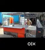 Food cart. Auto canteen. Food truck. Mini food truck
