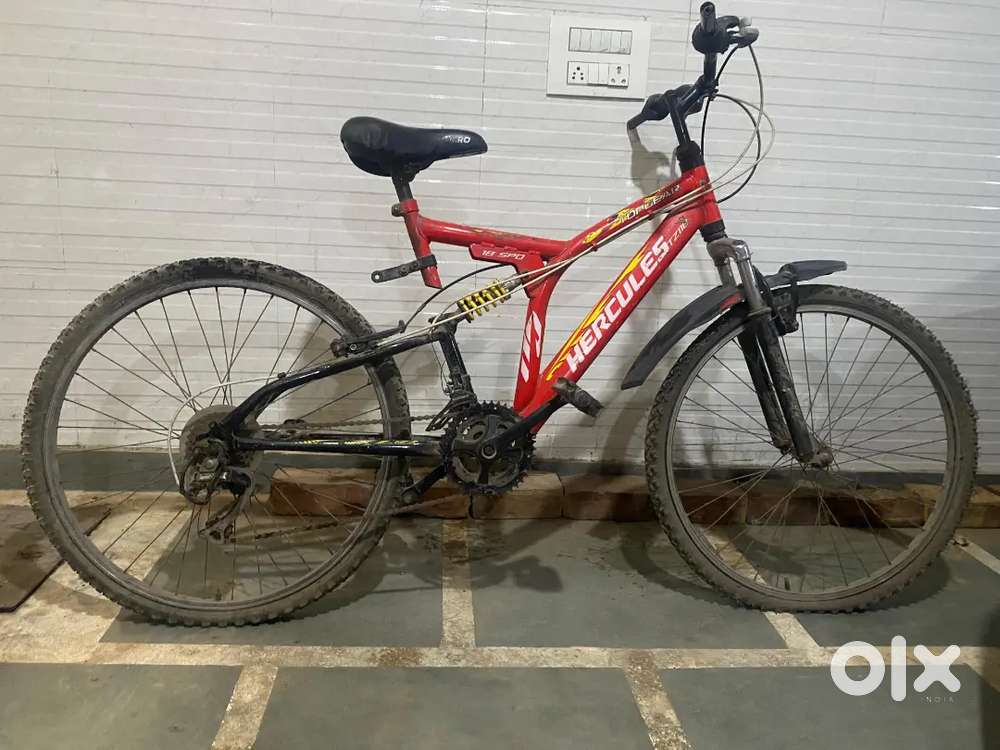 Hercules bicycle 18 gears