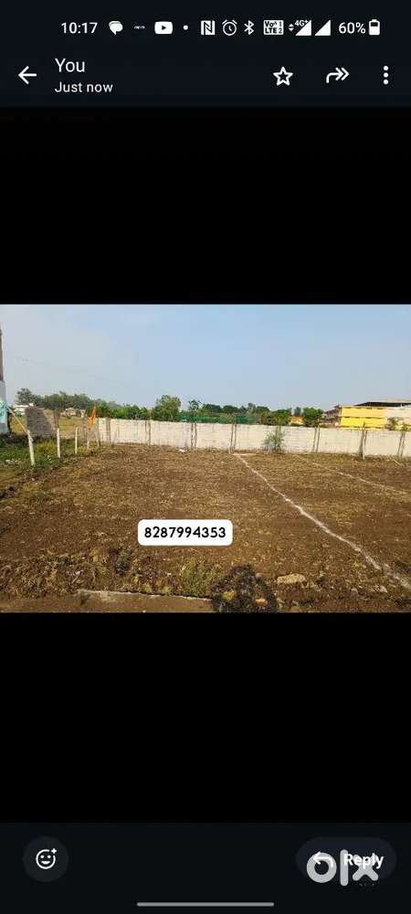 Residencial Plot Kolar Road 1510 sqft @2250