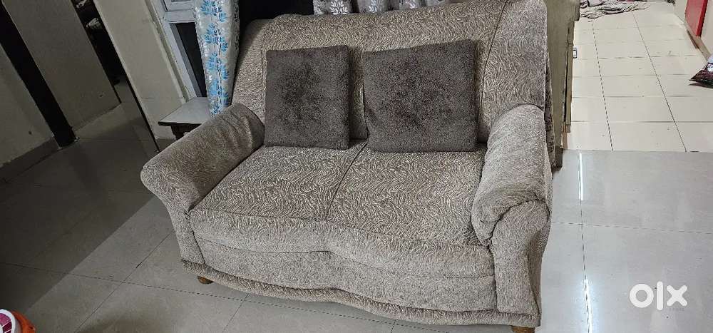 7 Seater Sofa, baby Stroller and baby Cradle