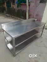 stainless steel working table or pick up table (Brand-New) For Sale