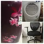 LG 190L Refrigerator and Bajaj 36L air cooler