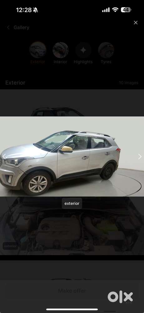 Hyundai Creta 2015 Diesel Auto Top Model Company Maintained